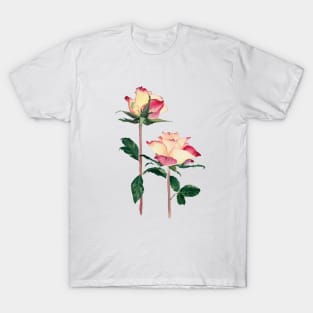 Watercolor yellow roses T-Shirt